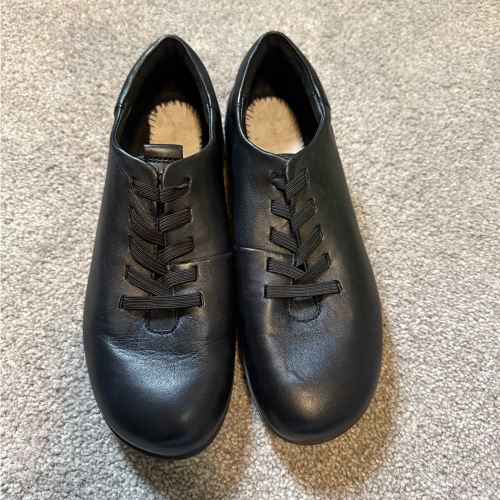 Josef Seibel Charlotte Black Women's Leather Shoes